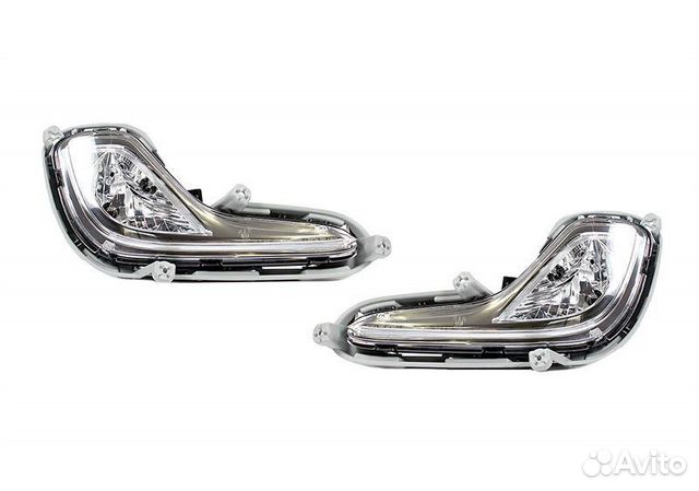 Противотуманные фары Hyundai Solaris 1