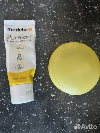 Накладки для кормления medela и крем purelan