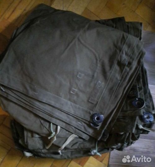 Плащ-палатка солдатская, СССР