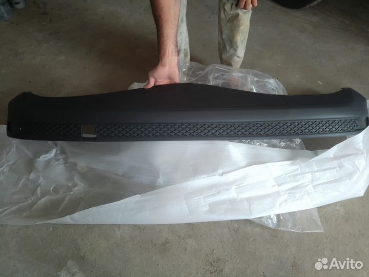 Накладка на задний бампер Форд фокус 3