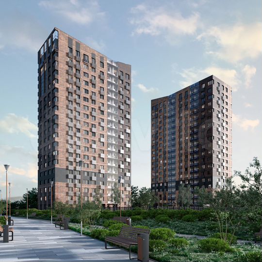 3-к. квартира, 64 м², 15/19 эт.