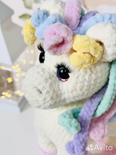 Мягкая игрушка единорог новый