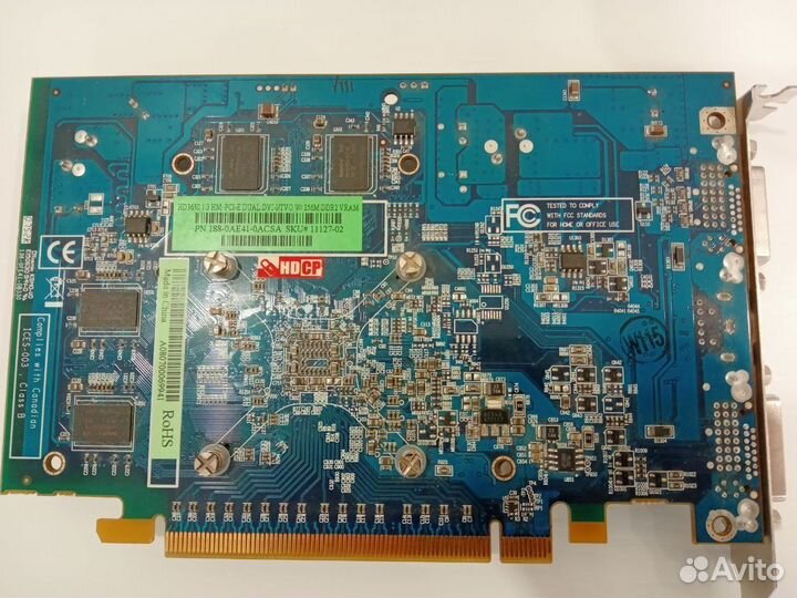 Видеокарта Sapphire HD 3650 нерабочая