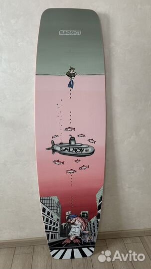 Вейкборд Slingshot Salmon размер 155