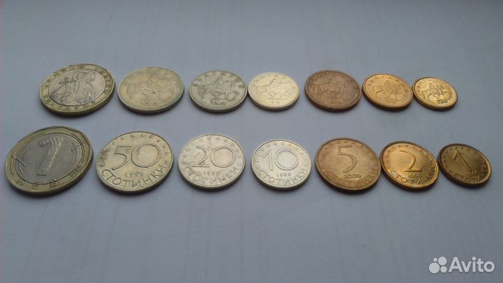 Монеты болгарии