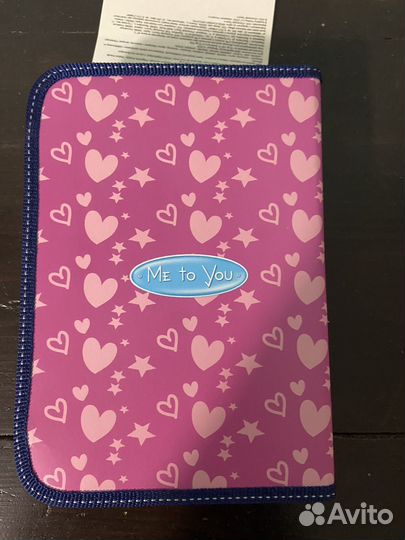 Пенал школьный Teddy bear для девочки Мишка Тедди