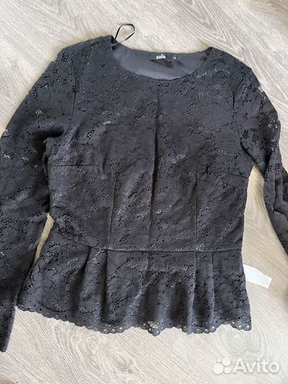 Блузка с баской