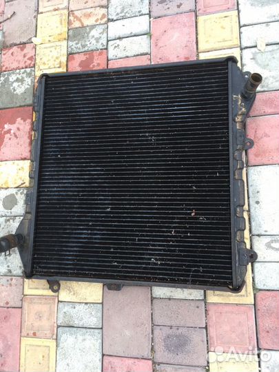 Toyota Hiace 1999 KZH106 1KZ радиатор двигателя