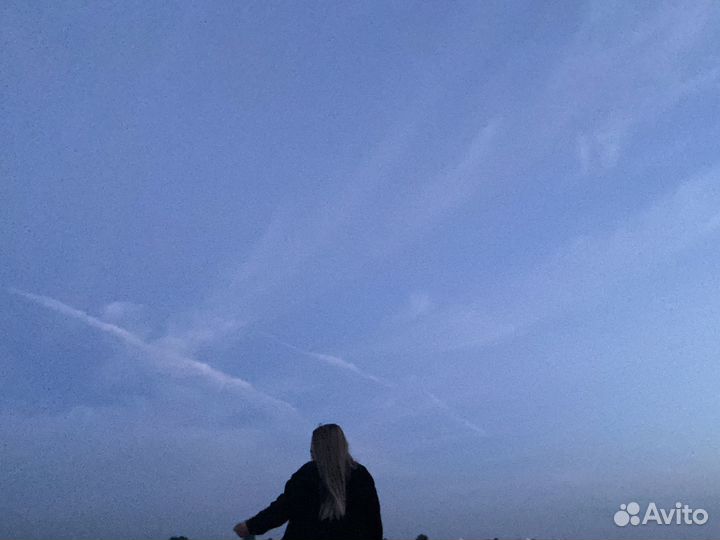 Парик женский русый, прямой 65см