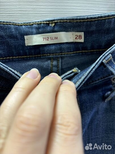 Женские джинсы и шорты levis оригинал 28 размер (3