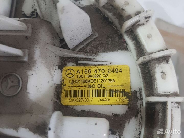 Бензонасос mercedes w166 дизель