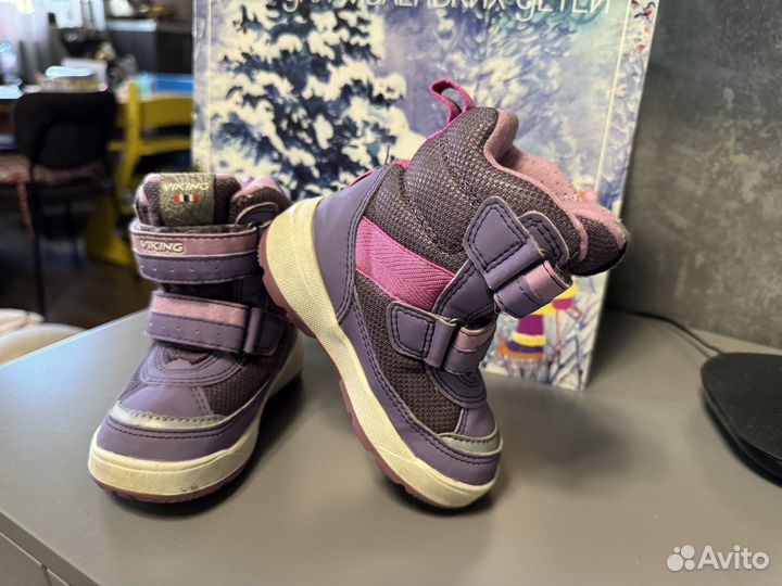 Ботинки зимние для девочки Viking 22