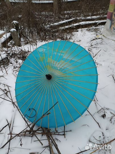 Зонтик женский винтажный ручная работа япония