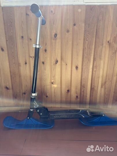 Самокат-снегокат stiga Snow Kick синий