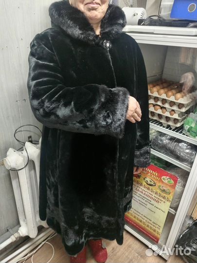 Шуба мутоновая 52 54