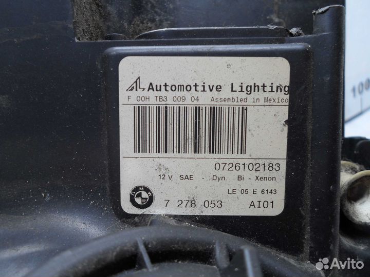 Фара левая, BMW X5 2011