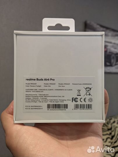 Bluetooth наушники Realme buds air 6/6 pro global