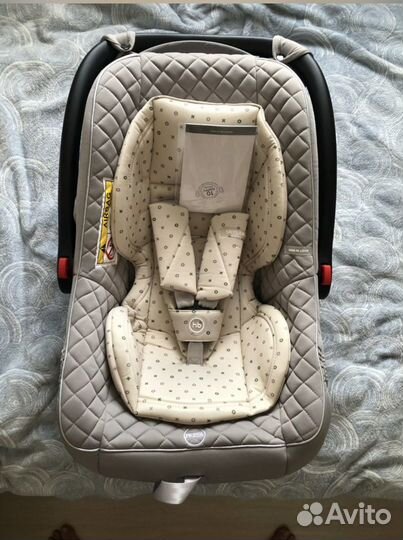 Автолюлька от 0 с анатомическим вкладышем