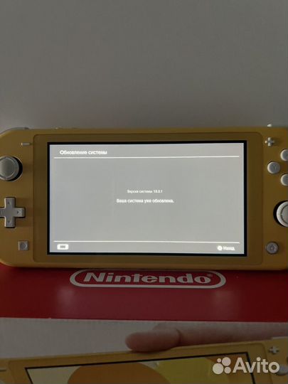 Nintendo switch lite с играми