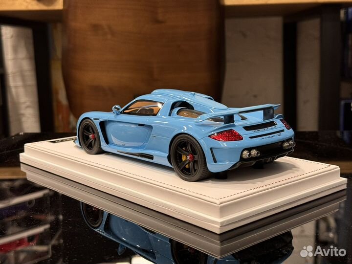 Gemballa Porsche Mirage GT 1:18 голубой