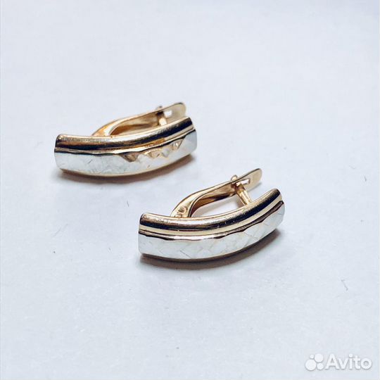 Золотые серьги