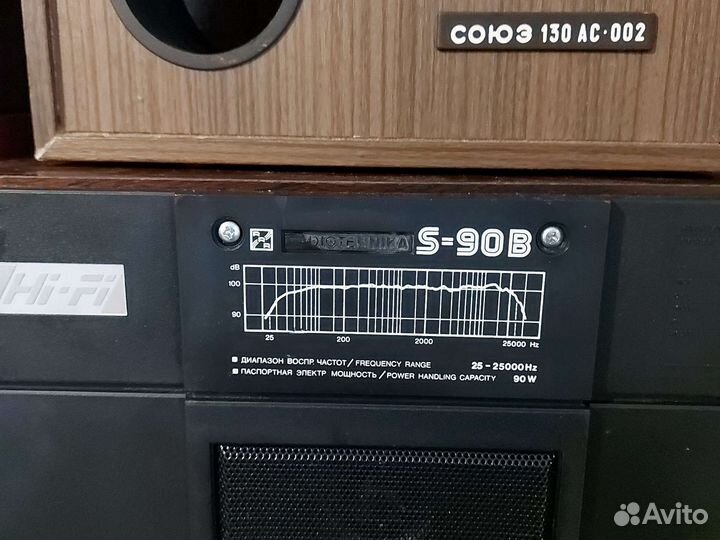 Колонки союз 130ас002