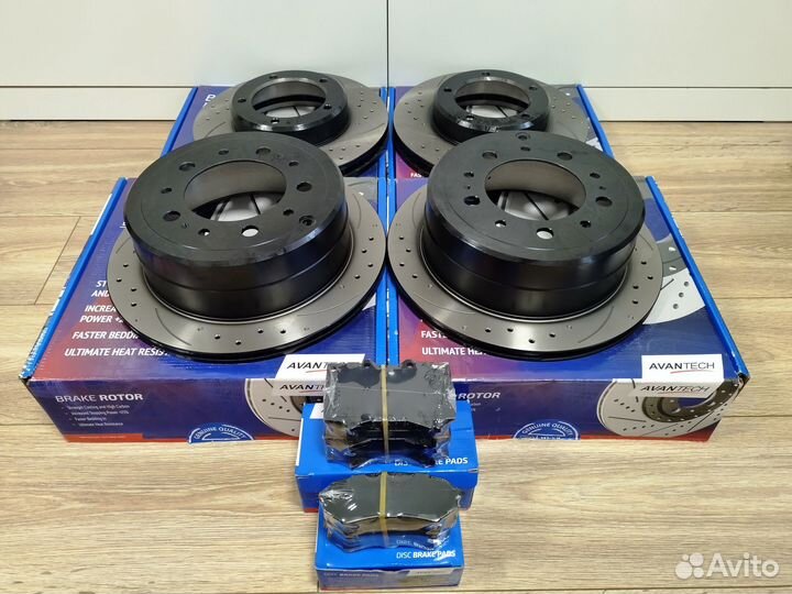 Перфорированные тормозные диски Lexus LX470