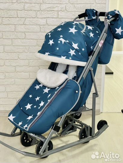 Коляска санки