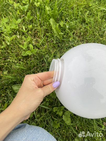 Уличный светильник шар