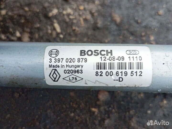 Трапеция дворников LADA Largus