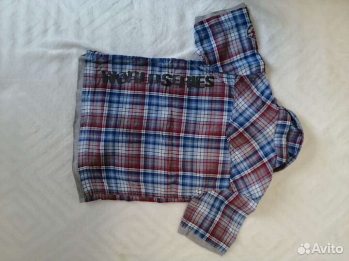 Рубашка детская на мальчика 86 размер