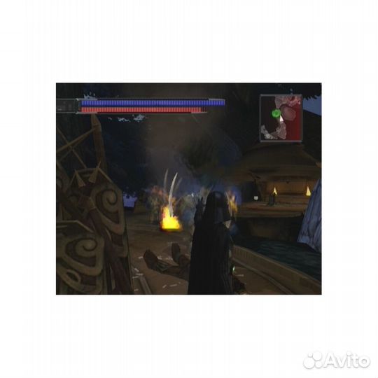 Star Wars The Force Unleashed, б/у, множ.царап