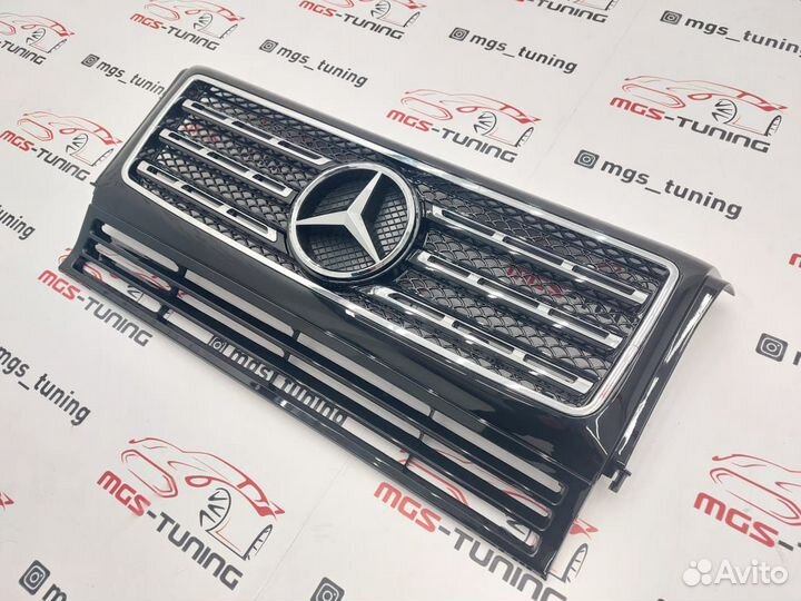 Решетка радиатора в стиле GLS на G-Class W463