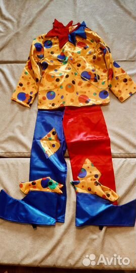 Петрушка Новогодний костюм р. 32