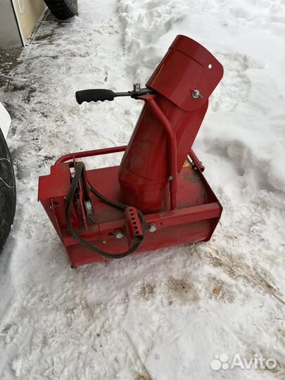 Насадка для снега на культиватор