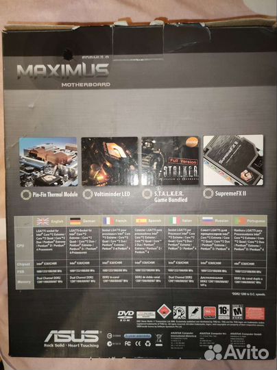 Asus maximus formula, в коллекцию