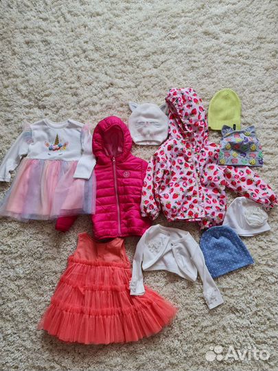 Вещи пакетом на девочку
