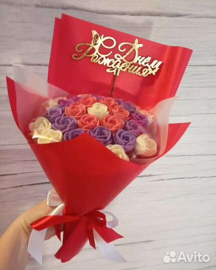 Подарок сладкий на день рождения шоколадные розы
