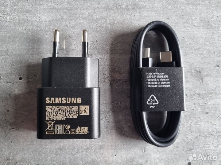 Сетевое зарядное устройство Samsung EP-T2510 25 Вт