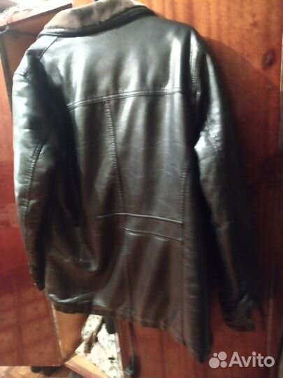 Куртка кожаная мужская