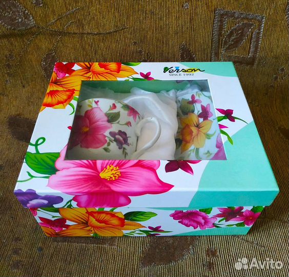 Чашка с блюдцем