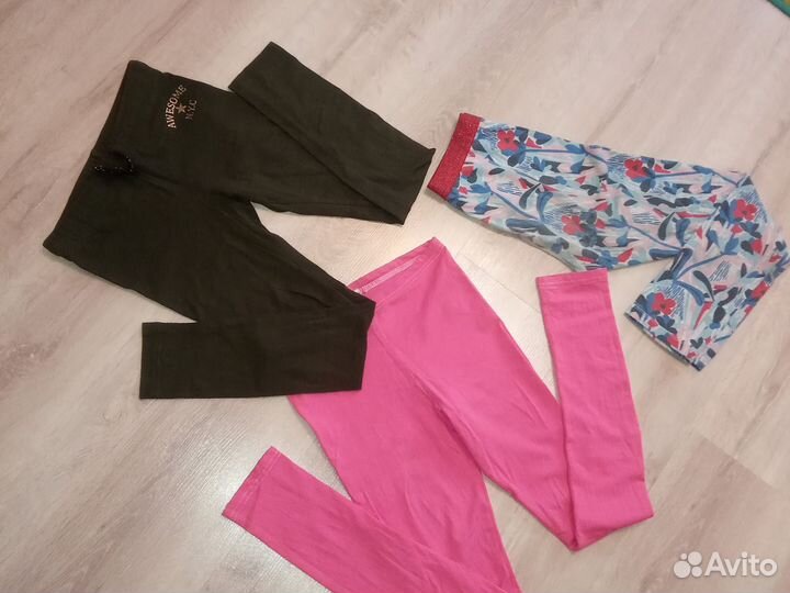 Пакет одежды вещей для девочки 128 134