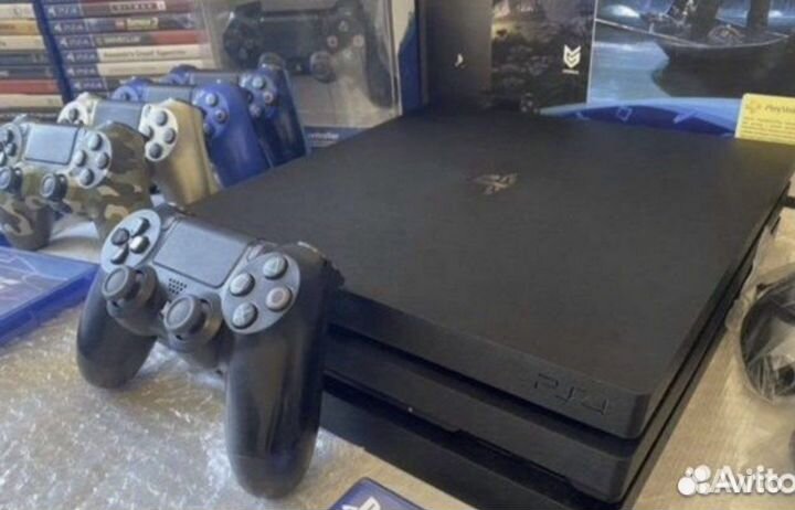 Playstation 4 PRO Ps4 Pro + игры GTA 5 RDR2 FIFA23