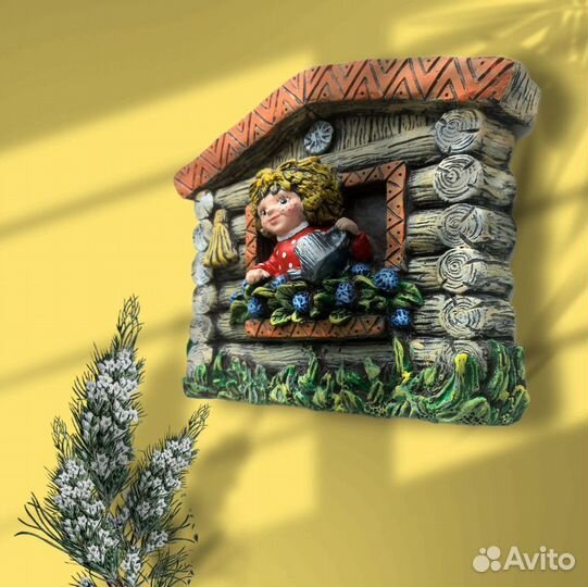 Домовенок. Настенное панно. Авторская работа