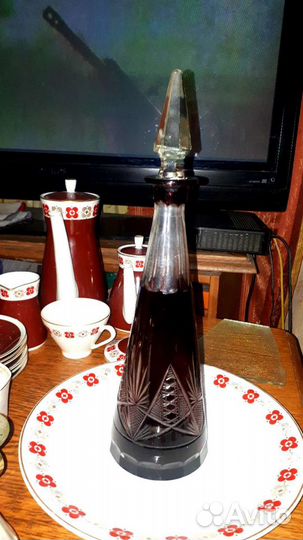 Графин хрустальный СССР