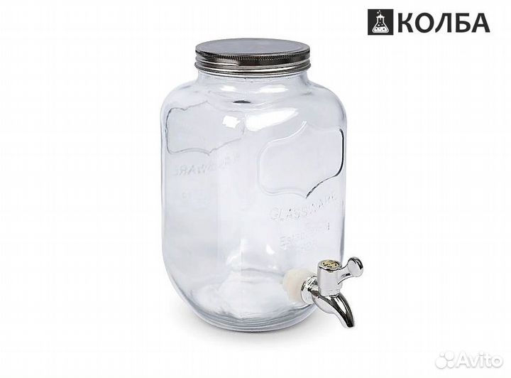 Бутыль-декор 4л 