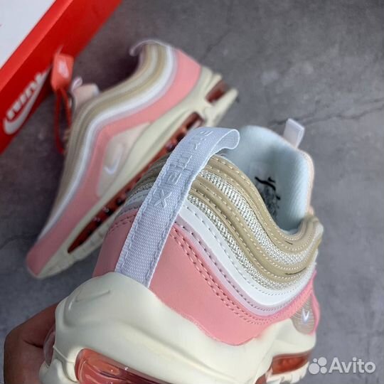 Кроссовки Nike Air Max 97 Premium Beige Pink