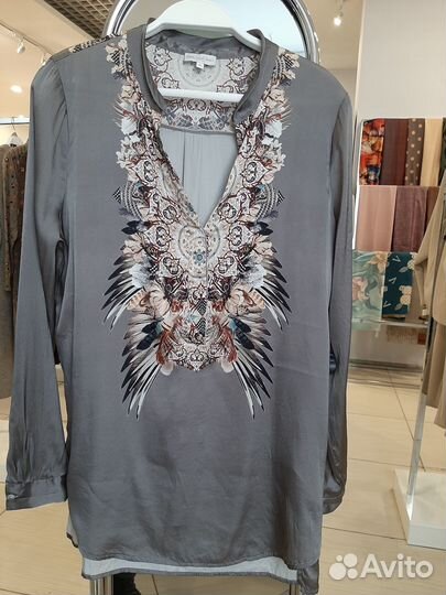 Богемная блузка-туника