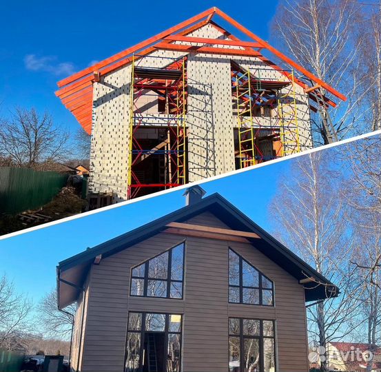 Кровельные работы / Монтаж кровли под ключ