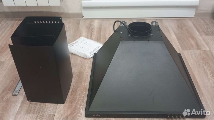 Вытяжка каминная Simfer 8560SM, 50 см,черный